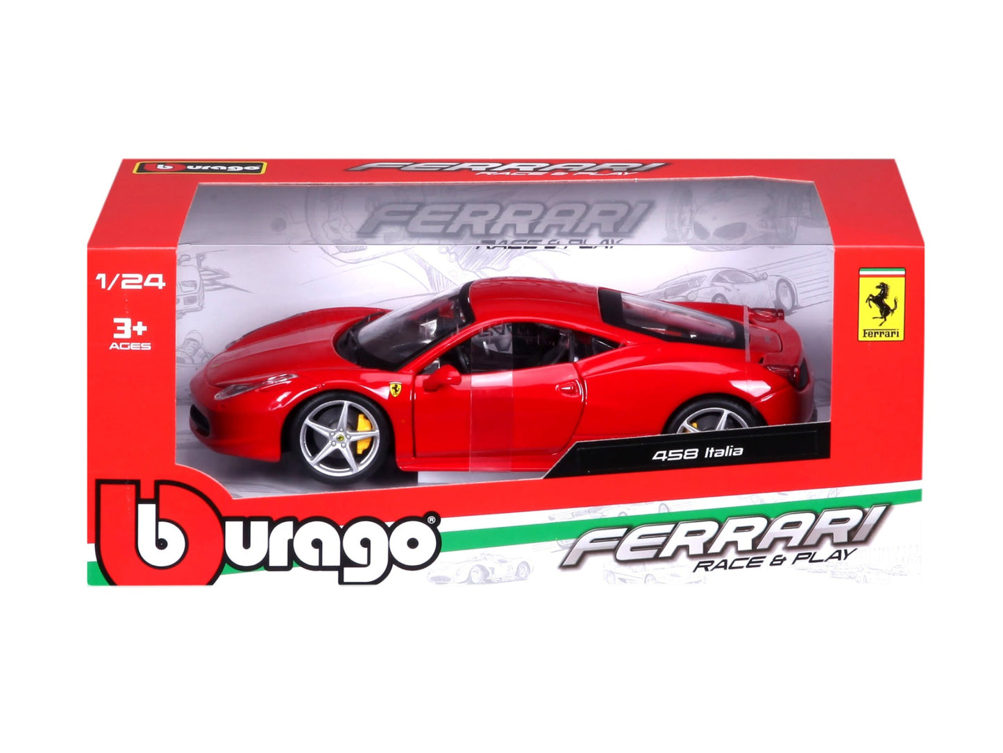 Burago 1/24 Ferrari 458 Italia
