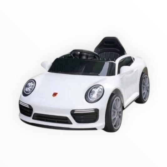 Ride On Porsche white Sml