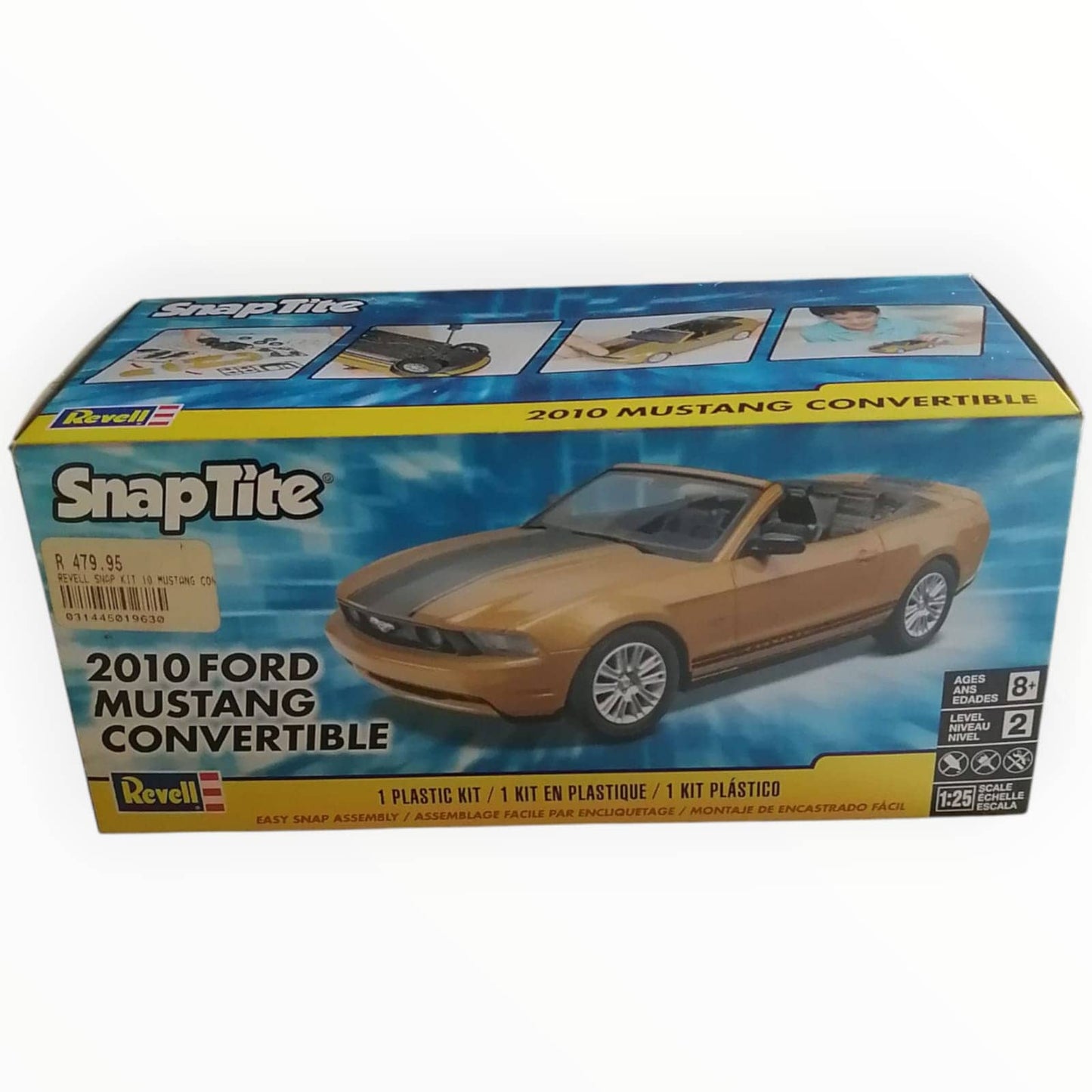 Build Up Kit Revell Snap Kit '10 Mustang Convertible
