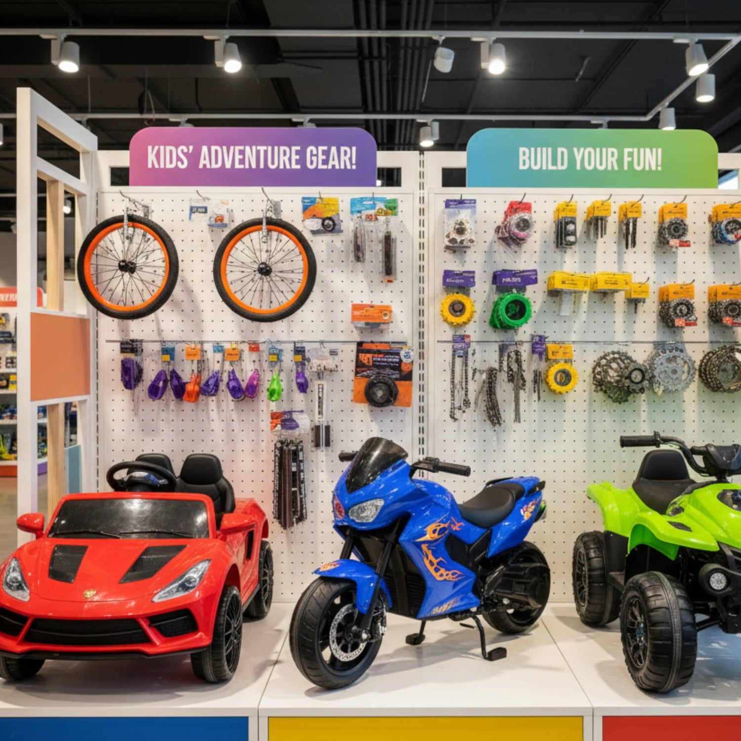 Electric Ride On's & Bikes