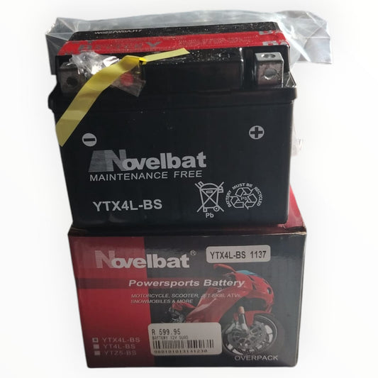 Battery 12v Quad YTX4L-BS