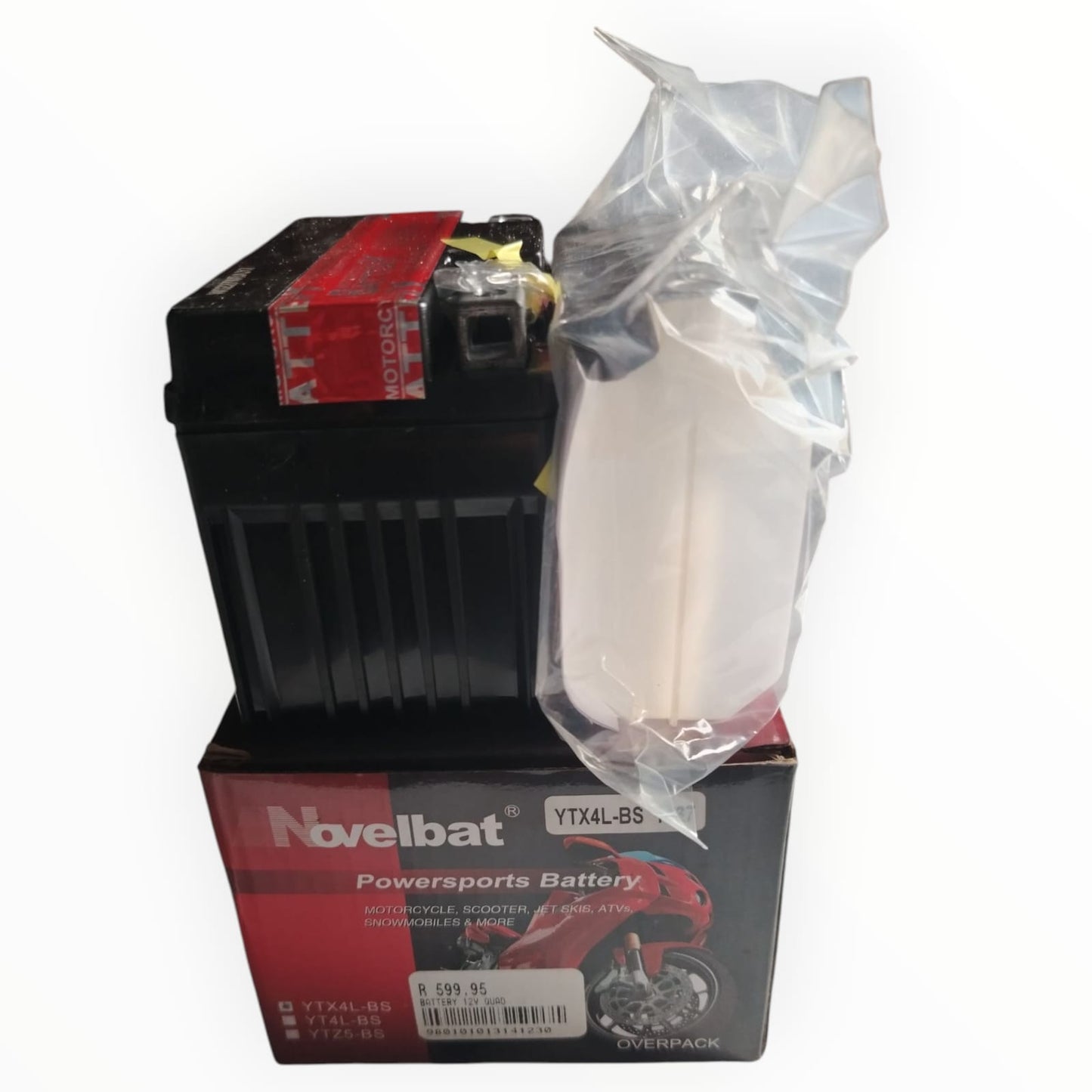 Battery 12v Quad YTX4L-BS