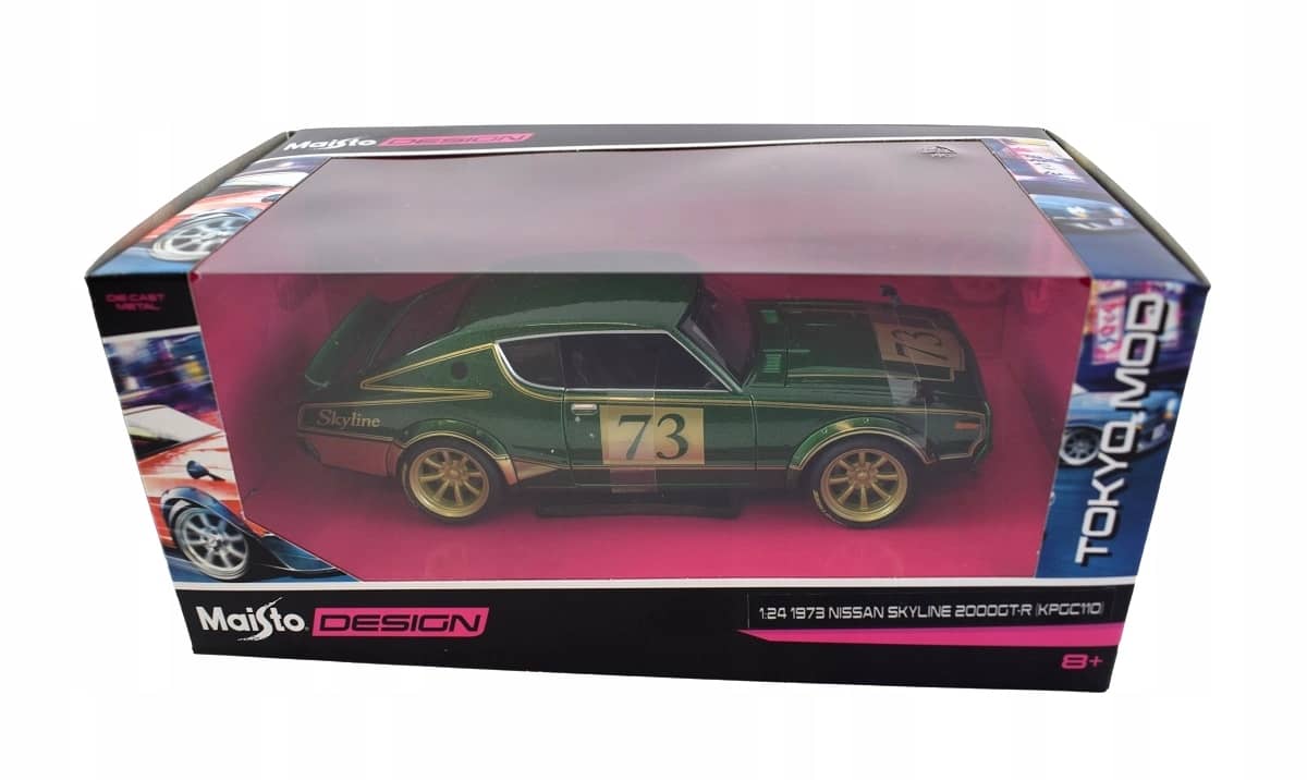 Maisto 1/24 Nissan skyline 2000 GTR
