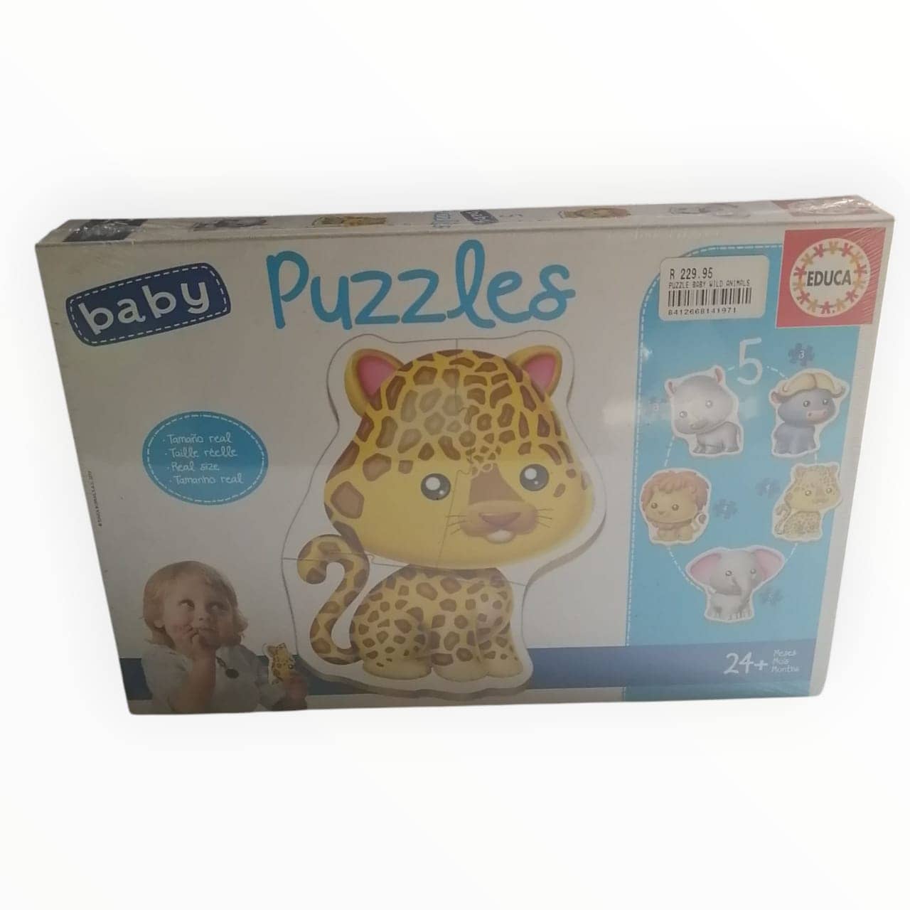 Puzzle Baby Wild Animals Leopard