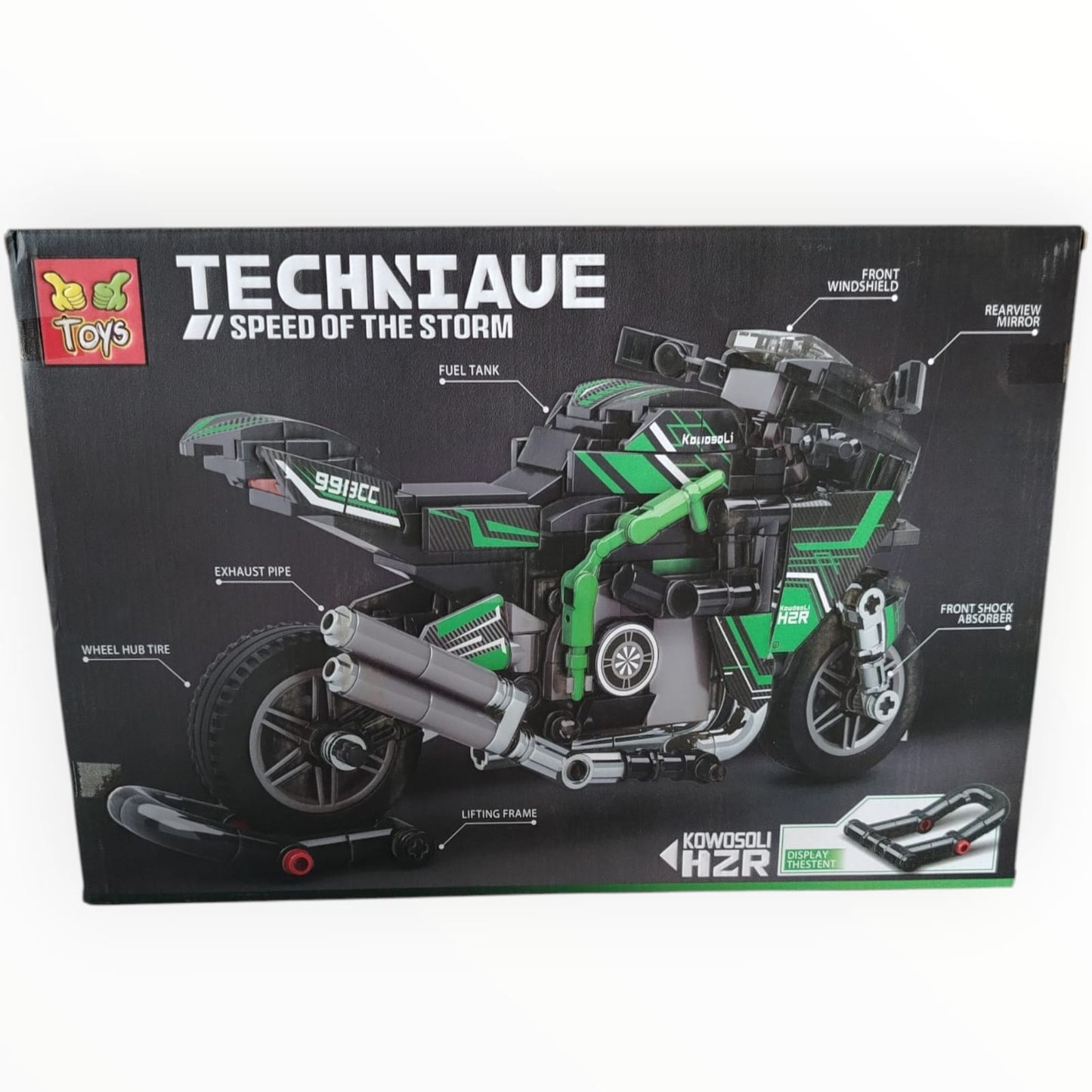 Build Up Model Kit Bike H2R