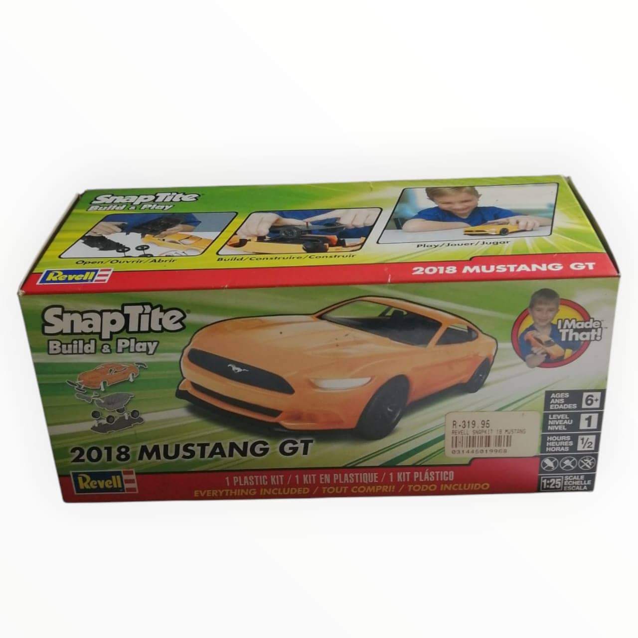 Build Up Kit Revell Snap Kit Mustang