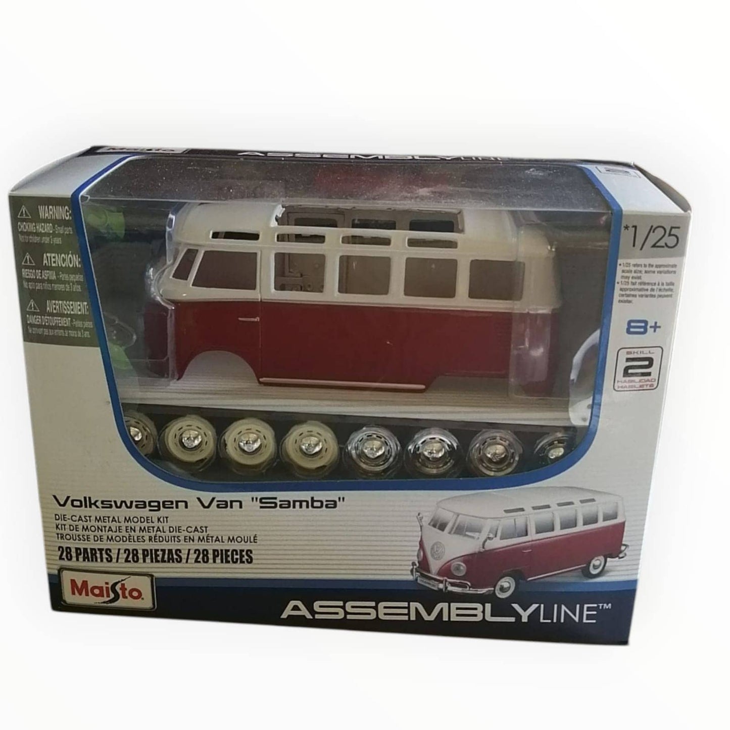 Maisto Diecast Build Up Kit Vw Samba