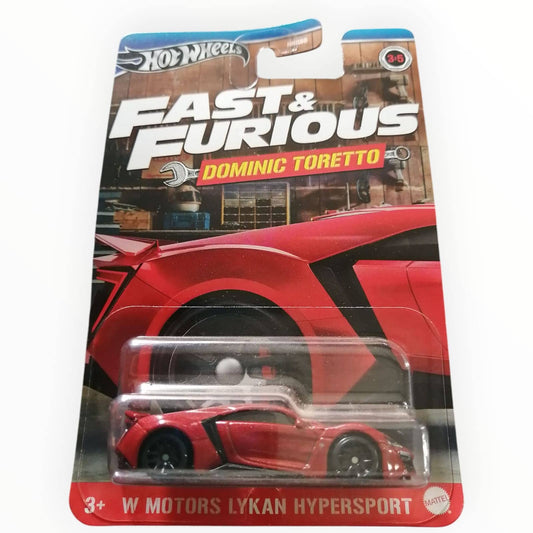 Hotwheels Fast & Furious W Motors Lykan Hypersport