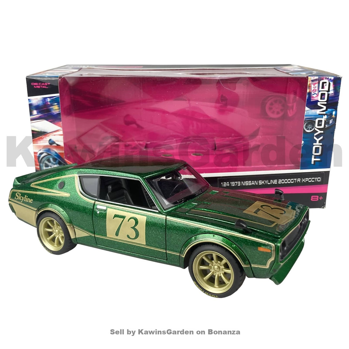 Maisto 1/24 Nissan skyline 2000 GTR