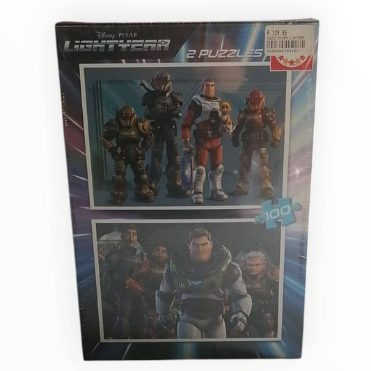 Puzzle 2x100pc Lightyear