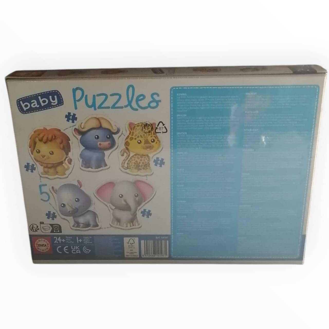 Puzzle Baby Wild Animals Leopard
