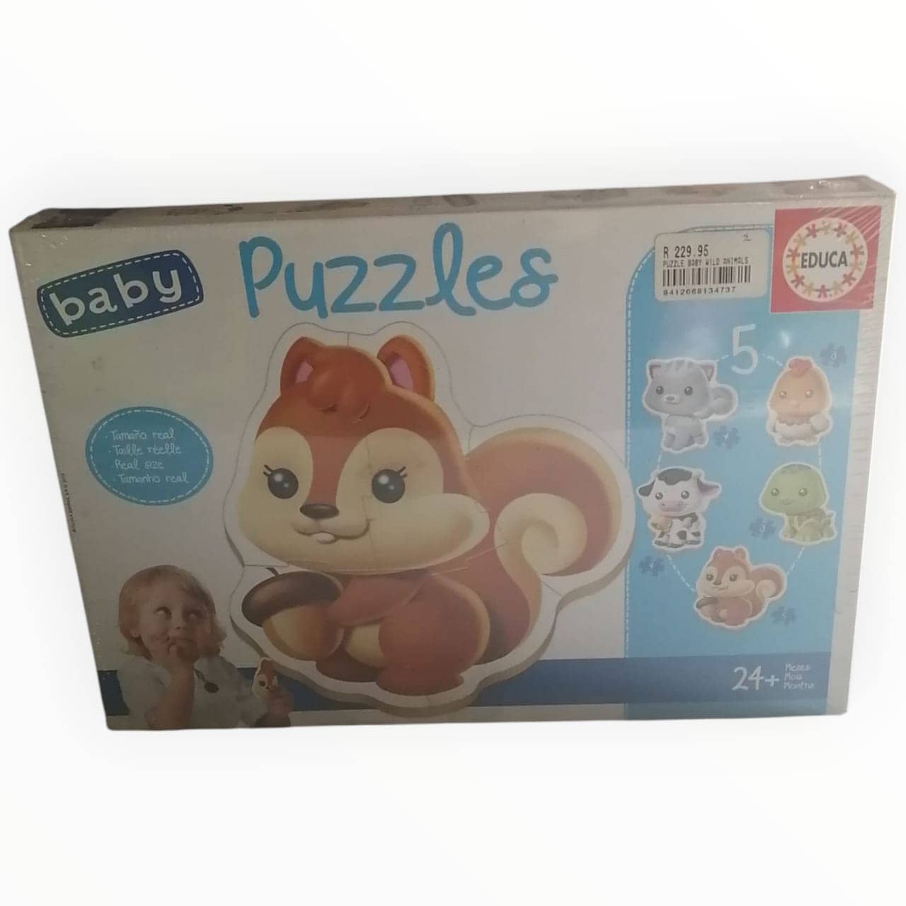 Puzzle Baby Wild Animals
