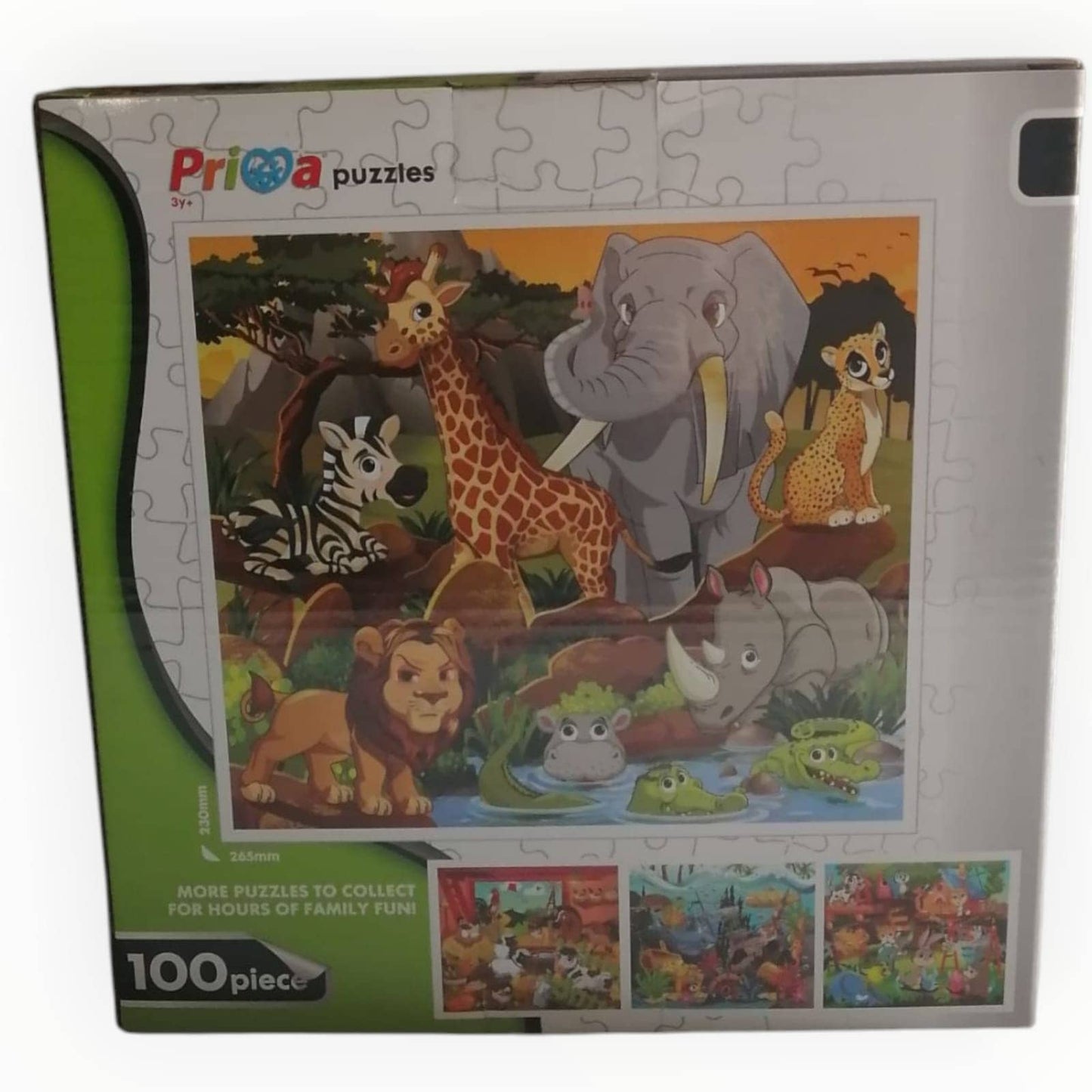 Puzzle 100pc Astd Prima