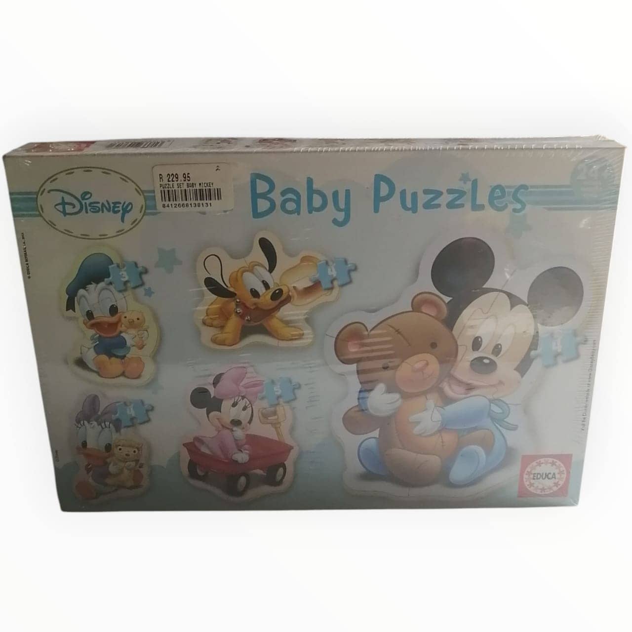 Puzzle Set Baby Mickey