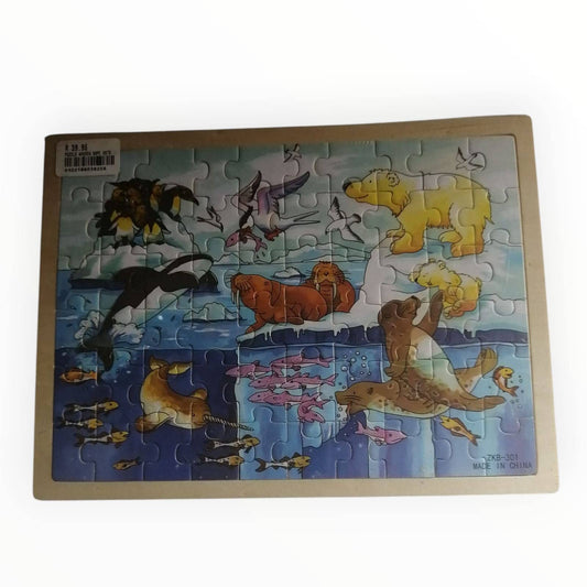 Puzzle Wooden 60pc Astd